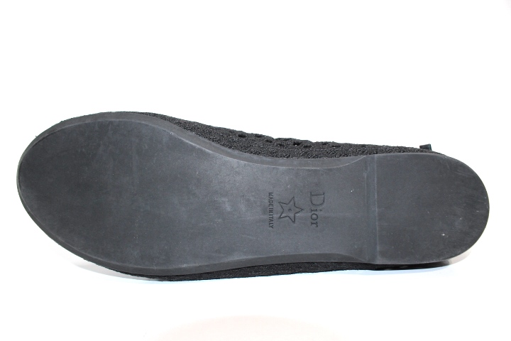ディオール ビジューフラットシューズ 38.5 美品