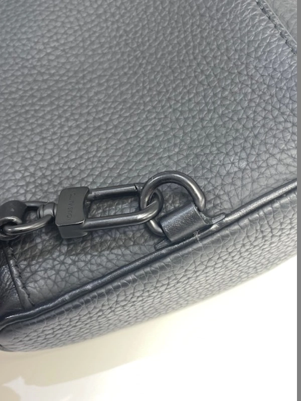 LOUIS VUITTON　ルイヴィトン　バック　ボディバッグ ショルダーバッグ クリストファーXS M58495 トリヨンレザー　ノワール　ブラック × マットブラック金具【472】AH