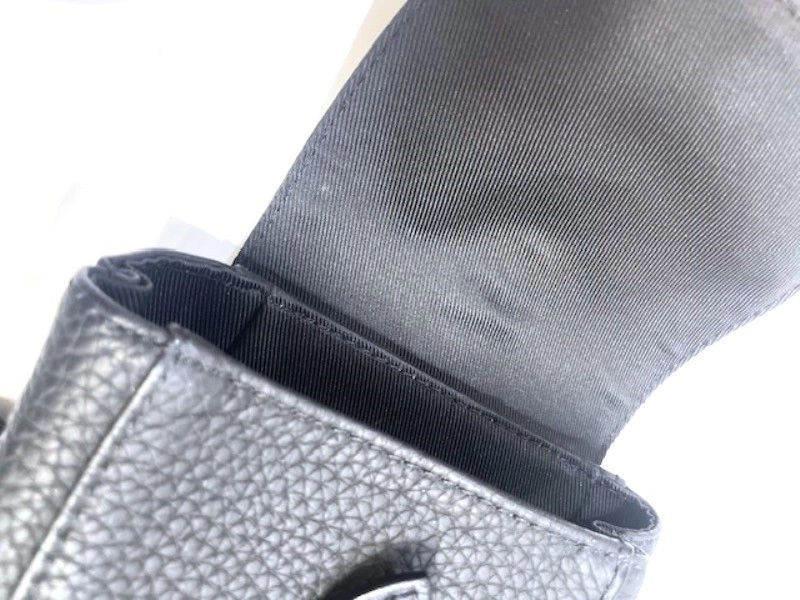 LOUIS VUITTON　ルイヴィトン　バック　ボディバッグ ショルダーバッグ クリストファーXS M58495 トリヨンレザー　ノワール　ブラック × マットブラック金具【472】AH