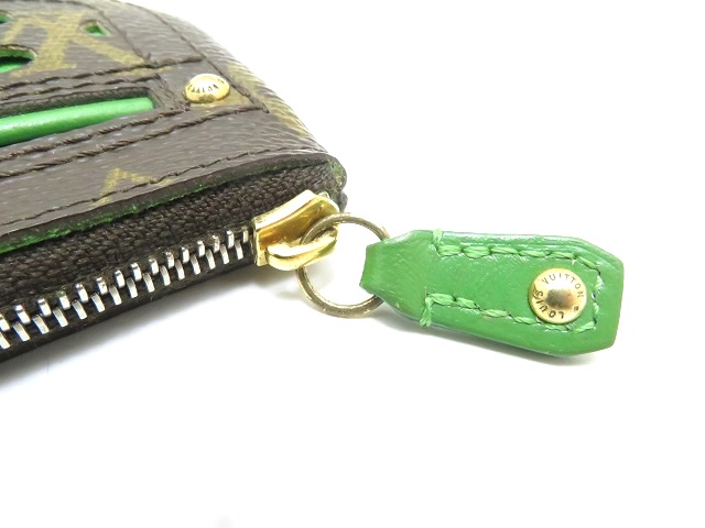 お値下♡ルイヴィトン ケース モノグラム ペルフォポシェット クレ◎美品◎ LOUIS VUITTON ルイ ヴィトン コインケース モノグラムペルフォ