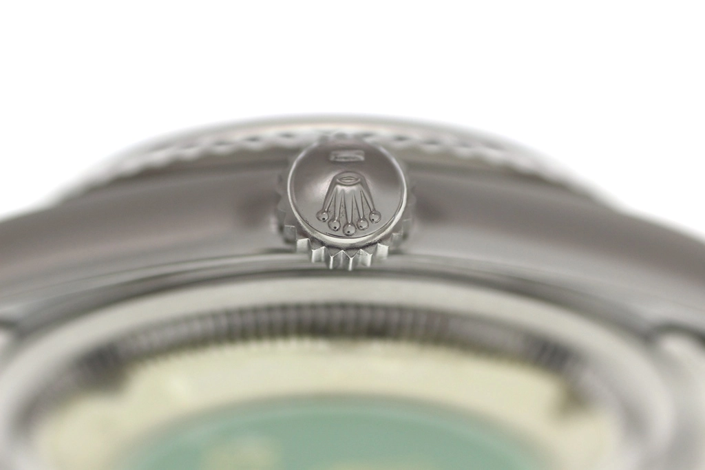 T番1998年並行品 ROLEX ロレックス 腕時計 デイトジャスト36 16234 トリチウム ブラックバー文字盤 K18ホワイトゴールド/ステンレス ジュビリー 自動巻き【472】SJ