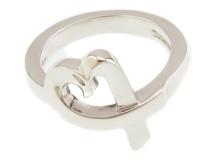 Tiffany　ティファニー　リング　ラヴィングハートリング　シルバー　約4.3g　8号　2148103916892【207】