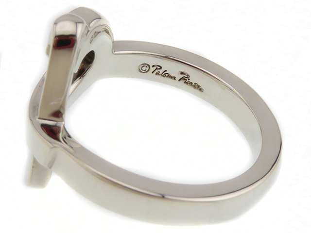 c683 ティファニー　フルハート　リング　シルバー　925 約9号 Tiffany ティファニー リング ラヴィングハートリング シルバー