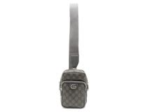 GUCCI　グッチ　オフィディア ＧＧスプリーム ショルダーバッグ グレー　ＰＶＣ／レザー　752565　【431】　2148103895241
