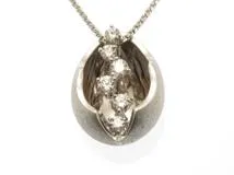 JEWELRY　ノンブランド ジュエリー　K18ホワイトゴールド　ダイヤモンド0.22ct　約7.7g【430】2147300390832