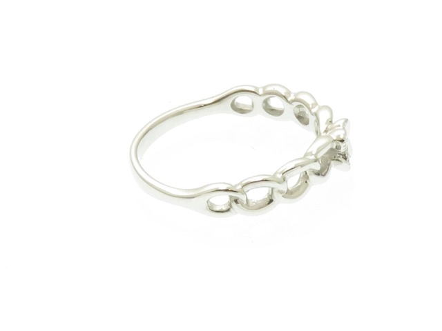 MIKIMOTO PERLITA　ミキモト ペルリータ　K18ホワイトゴールド/ダイヤモンド　4号　約1.6g【430】2141100598078