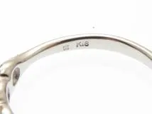 MIKIMOTO PERLITA　ミキモト ペルリータ　K18ホワイトゴールド/ダイヤモンド　4号　約1.6g【430】2141100598078
