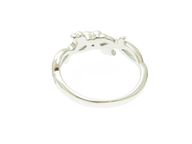 MIKIMOTO PERLITA　ミキモト ペルリータ　K18ホワイトゴールド　ダイヤモンド0.03ct　5号　約2.1g【430】2141100598061