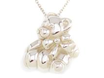 Tiffany　ティファニー　テディベアネックレス　ネックレス　シルバー　約6.8g　2148103914782【207】