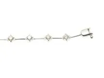 JEWELRY　ノンブランドジュエリー　K18Wホワイトゴールドゴールド　ダイヤモンド1.00ct　約6.1g【430】2120000311260
