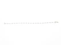 JEWELRY　ノンブランドジュエリー　K18Wホワイトゴールドゴールド　ダイヤモンド1.00ct　約6.1g【430】2120000311260