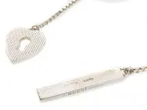 GUCCI　グッチ　ネックレス　ハートロックラリエットネックレス　約6.2g　2148103914355【432】