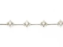 JEWELRY　ノンブランドジュエリー　K18Wホワイトゴールドゴールド　ダイヤモンド1.00ct　約6.1g【430】2120000311260