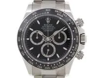 2025年2月国内正規品 ROLEX ロレックス 腕時計 コスモグラフ デイトナ 126500LN オイスタースチール／セラミック ブラック文字盤 自動巻【472】SJ