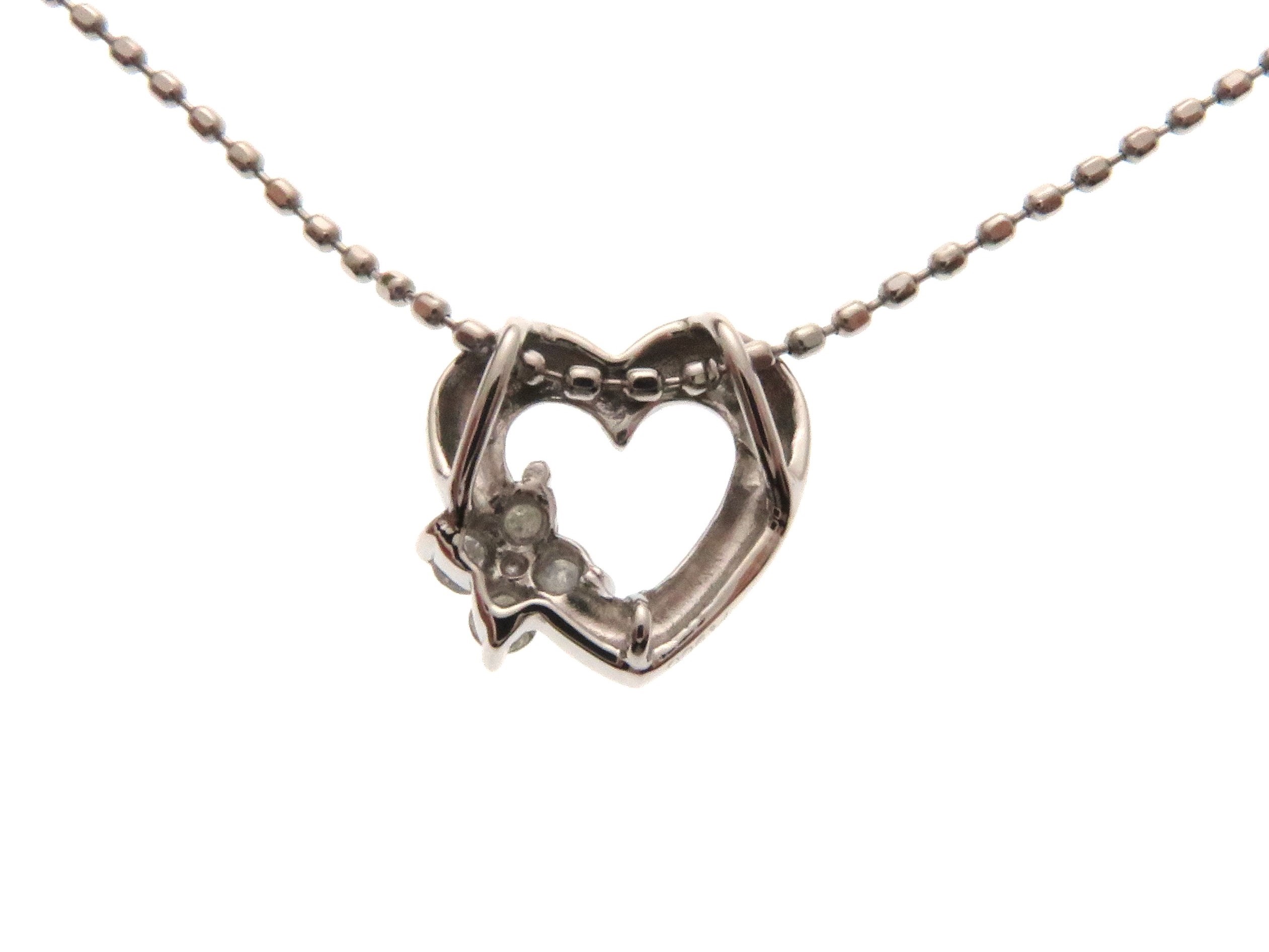 JEWELRY 貴金属・宝石 ネックレス ハート PT850 PT900 プラチナ
