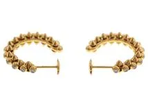 Cartier カルティエ クラッシュ ドゥ カルティエ イヤリング N8515173 K18ピンクゴールド 14Pダイヤモンド計0.83ct 2023年正規品【472】SJ