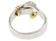 ☆ TIFFANY/ティファニー フック＆アイ リング ＊14号(ᵔᴥᵔ) ティファニー フックアンドアイ フラットワイヤーリング 14号