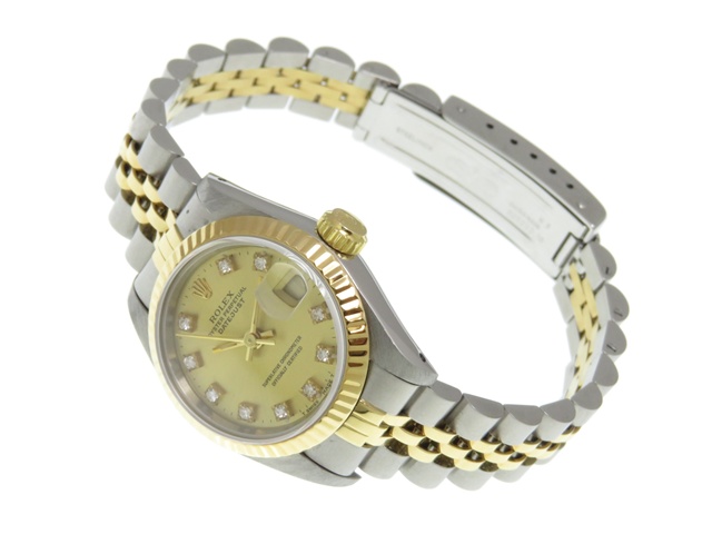 ROLEX ロレックス 時計 デイトジャスト 69173G レディース 自動巻き YG