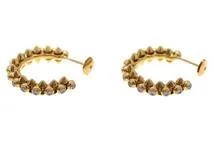 Cartier カルティエ クラッシュ ドゥ カルティエ イヤリング N8515173 K18ピンクゴールド 14Pダイヤモンド計0.83ct 2023年正規品【472】SJ