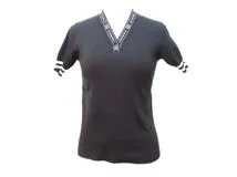 CHANEL ブラック 半袖ニット 42 シャネル(CHANEL)シャネル 半袖ニット ニット 衣料品 トップス