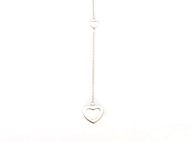 Tiffany ティファニー ネックレス ハートリンクラリアット