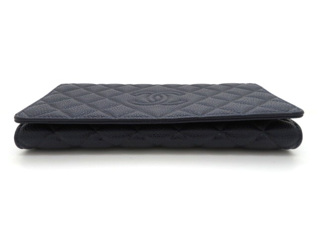 CHANEL(シャネル) マトラッセ ココマーク 二つ折りロング