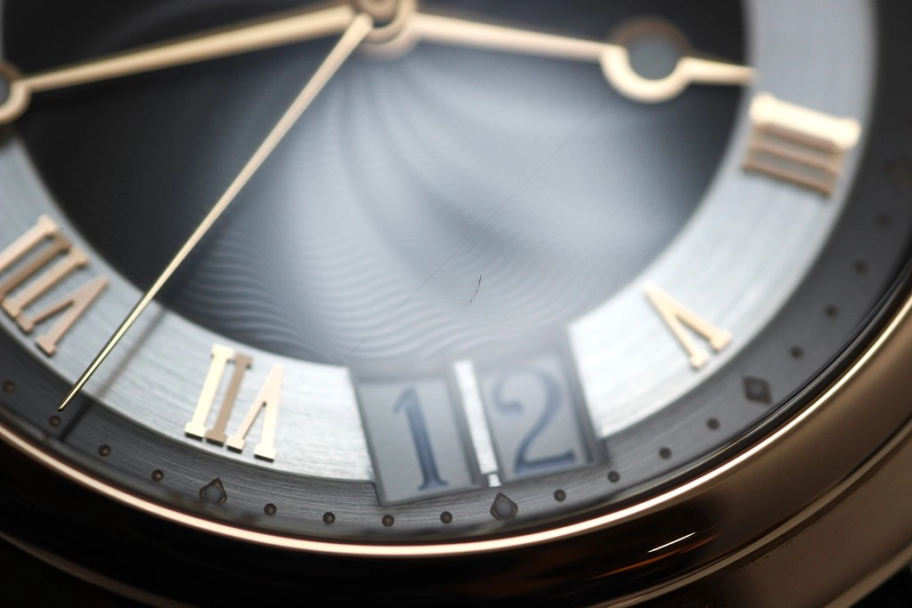 Breguet ブレゲ 腕時計 2010年並行品 マリーンII ラージデイト K18ピンクゴールド/ホワイトゴールド/ラバー グレー／シルバー文字盤 自動巻き【472】SJ