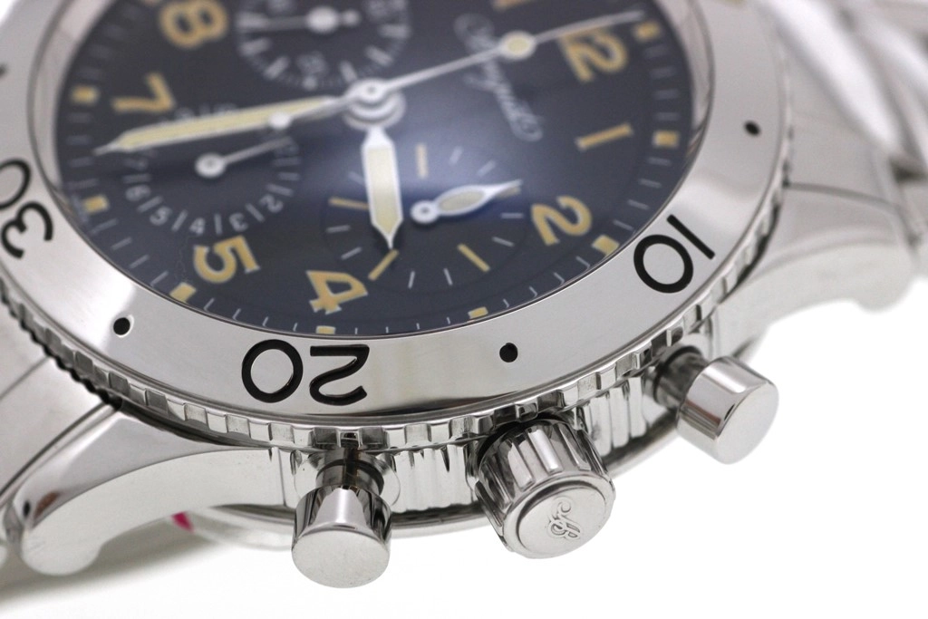 Breguet ブレゲ タイプXX アエロナバル 3800ST/92/SW9 ステンレス トリチウム ブラック文字盤 自動巻き　メンズ