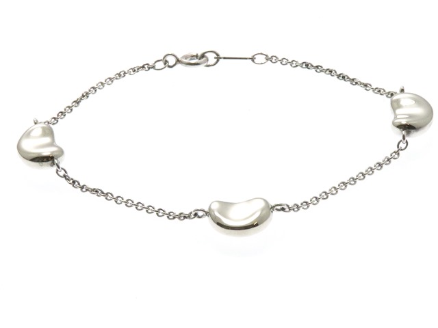 最新デザインの TIFFANY＆CO ティファニー 3ビーンブレスレット シルバー 約7.6g アクセサリー