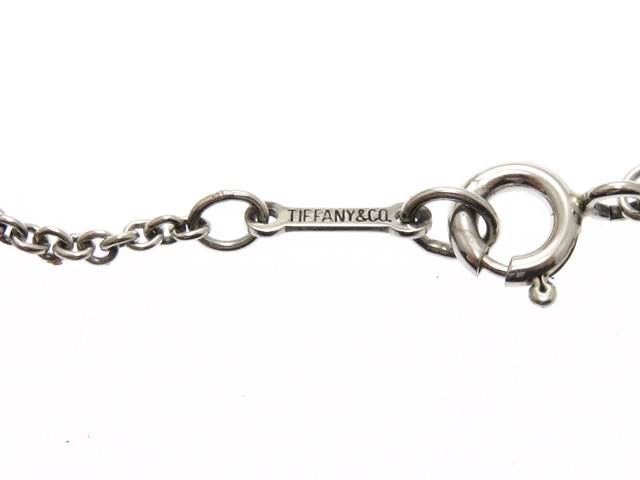 TIFFANY＆CO ティファニー 3ビーンブレスレット シルバー 約7.6g【430  