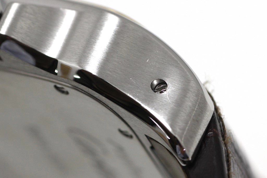 Cartier カルティエ 腕時計 サントス100 LM W20077X7 K18イエローゴールド/スティール/アリゲーターベルト シルバー文字盤 自動巻き【472】SJ