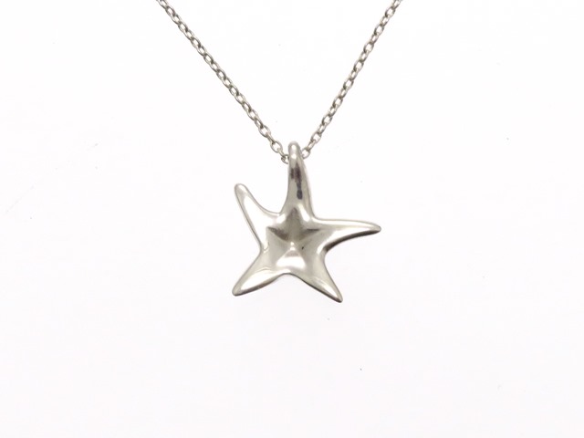 TEFFANY&Co.ティファニー　スターフィッシュ　ネックレス　シルバー925 美品！ ティファニー スターフィッシュ ネックレス