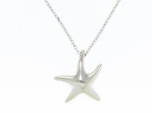TIFFANY＆CO　ティファニー　スターフィッシュネックレス　シルバー　約2.1g【430】2148103834998