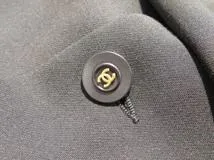 CHANEL シャネル テーラードジャケット レディース38 ブラック