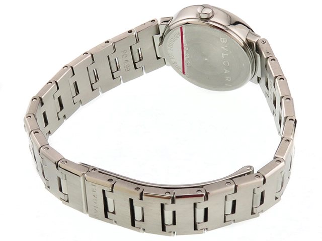BVLGARI ブルガリ　ブルガリブルガリ　BB23SS　ステンレススチール　ブラック文字盤　クオーツ　レディース時計　2148103888915【207】