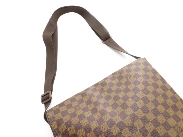 LOUIS VUITTON ルイヴィトン ダミエ ブルックリン MM ブラウン N51211　2148103676369【437】