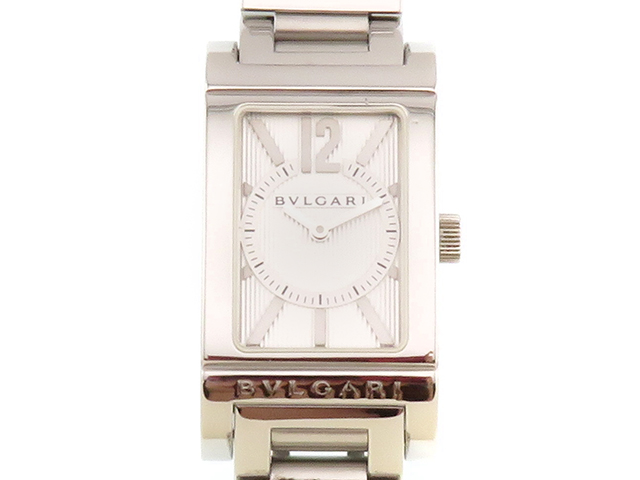 ブルガリ BVLGARI レッタンゴロ RT39S クォーツ レディース 時計 BVLGARI ブルガリ レッタンゴロ RT39S ステンレススチール シルバー