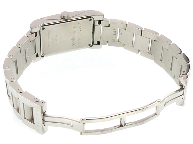 BVLGARI ブルガリ レッタンゴロ RT39S ステンレススチール シルバー