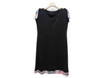 LEONARD　レオナール　カンカンワンピース　レディース1　ブラック　トリアセテート　2148103896118　【432】