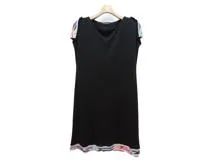 LEONARD レオナール カンカンワンピース レディース1 ブラック