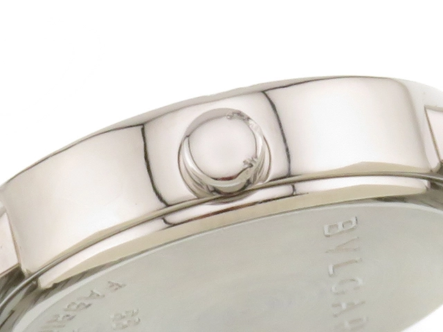 BVLGARI ブルガリ　ブルガリブルガリ　BB23SS　ステンレススチール　ブラック文字盤　クオーツ　レディース時計　2143100509566【207】