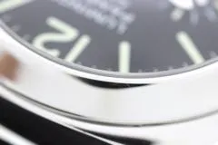PANERAI パネライ 腕時計 2008年並行品 ルミノール パワーリザーブ PAM00090 ブラック文字盤 ステンレス／アリゲーター 自動巻【471】