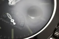 PANERAI パネライ 腕時計 2006年並行品 ルミノール パワーリザーブ PAM00090 ブラック文字盤 ステンレス／アリゲーター/ラバー 自動巻 【472】SJ