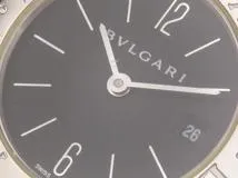 BVLGARI ブルガリ　ブルガリ　ブルガリ　BB26SS　ステンレススチール　ブラック文字盤　クオーツ　レディース時計　2148103888885【207】