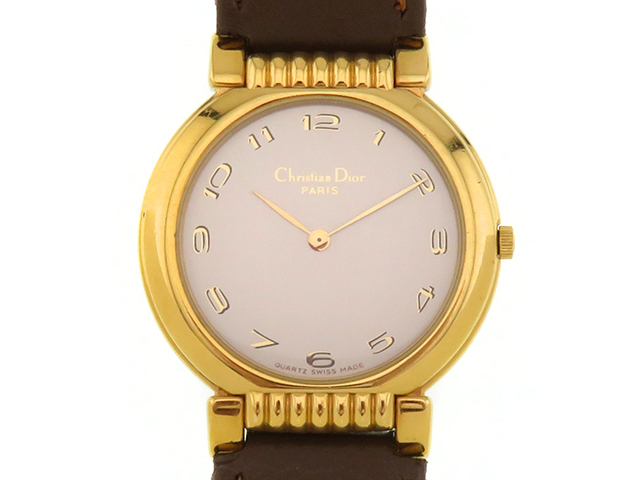 Christian Dior クリスチャンディオール　59.121.2 腕時計 楽天市場】クリスチャン ディオール 59.121.2 レディース 腕時計 GP