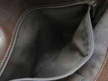 GUCCI グッチ GG トートバッグ ダークブラウン/ベージュ キャンバス/レザー 120840【430】2148103664120