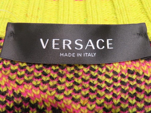 VERSACE ヴェルサーチェ ヴェルサーチ セーター ニット メンズ 50