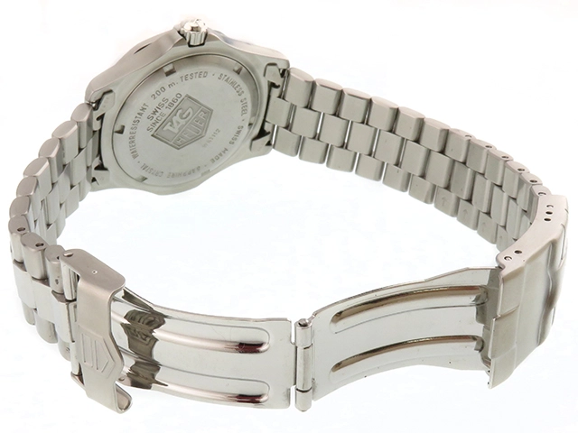 TAG HEUER タグホイヤー プロフェッショナル 2000 WK1112 シルバー文字盤 ステンレススチール クオーツ メンズ時計 2148103906107【207】