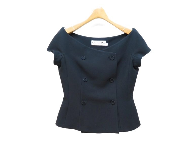 Christian Dior オフショルダー ジャケット 中古・古着通販】Christian Dior (クリスチャン ディオール) オフ