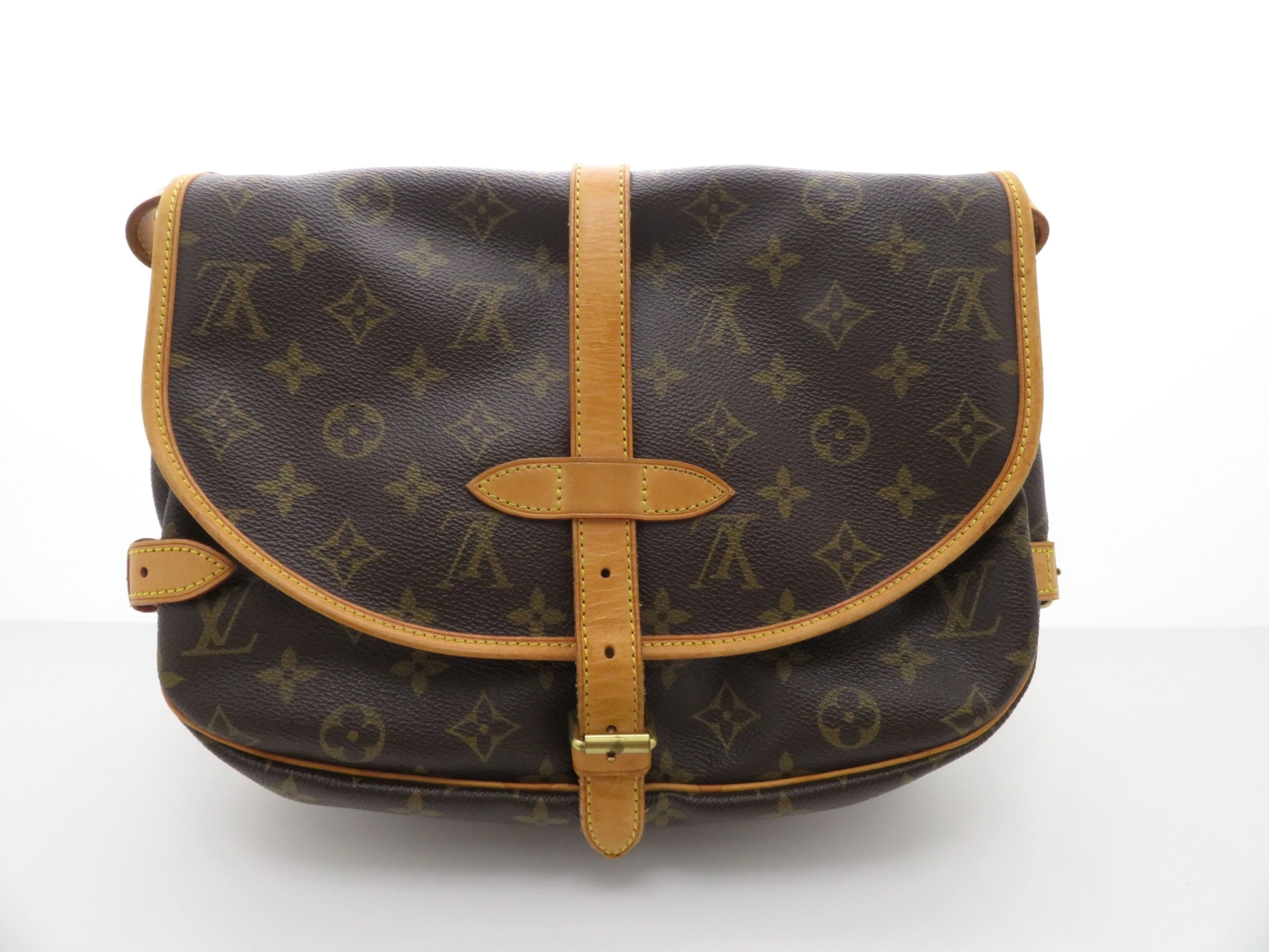 LOUIS VUITTON ルイ・ヴィトン ソミュール30 モノグラム M42256 【431